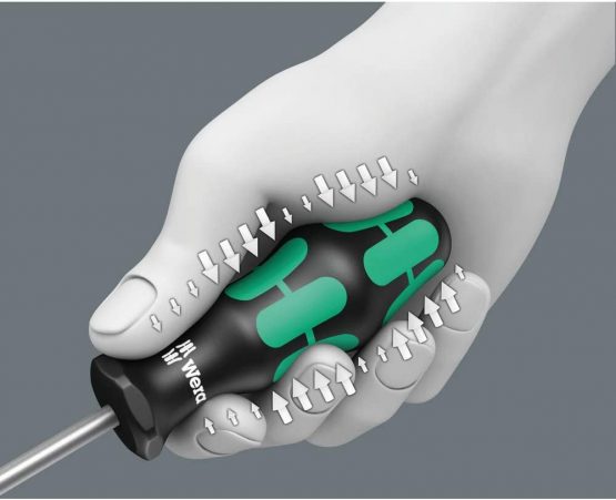 Wera 355 PZ Kraftform screwdriver, Pozidriv PZ 2 x 300 mm, 05009319001 - Image 2