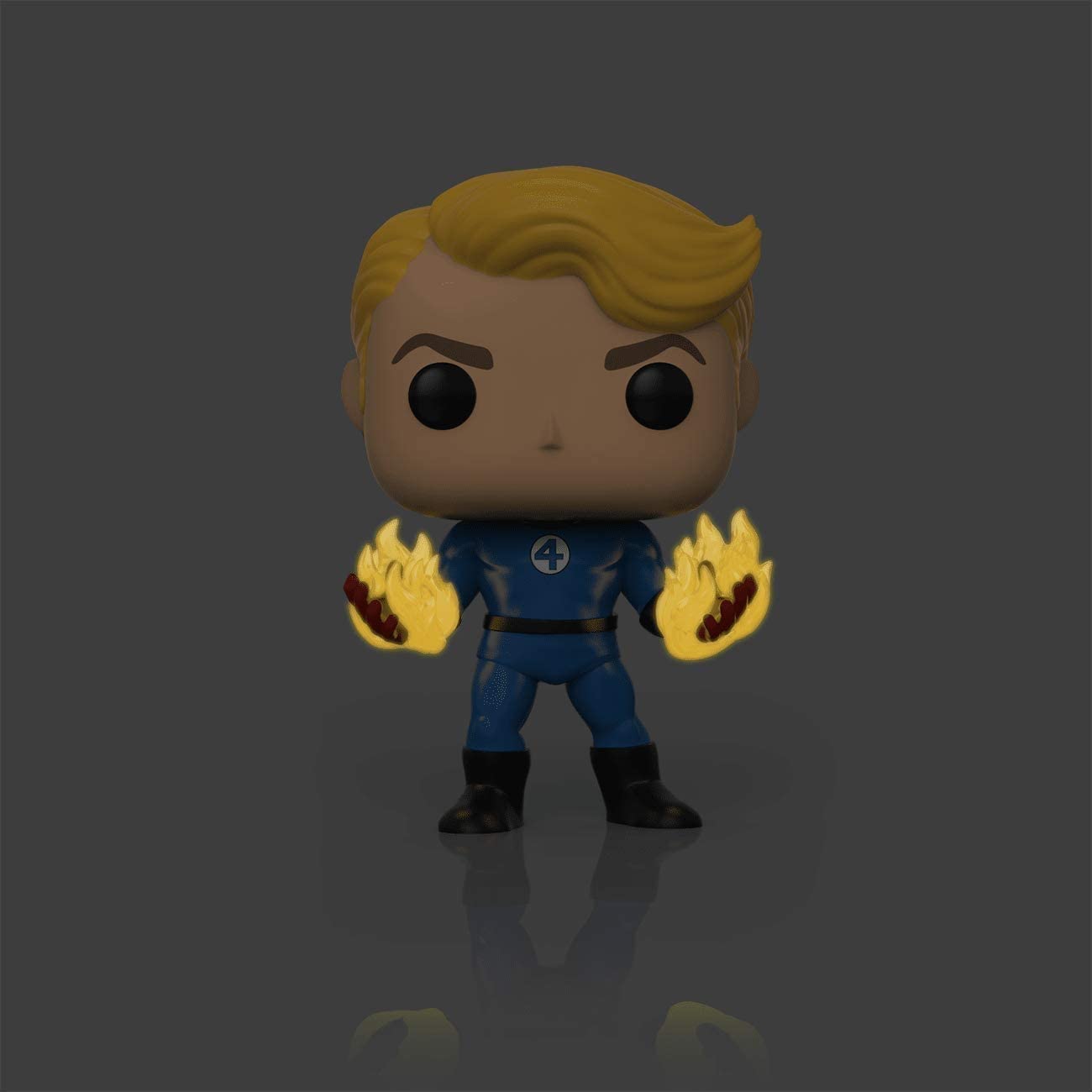Marvel Funko Fantastic Four Specialty Series POP Human Torch Vinyl Figure, Red - Image 4