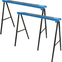 Silverline 783160 Metal Saw Horse Twin Pack 125 kg