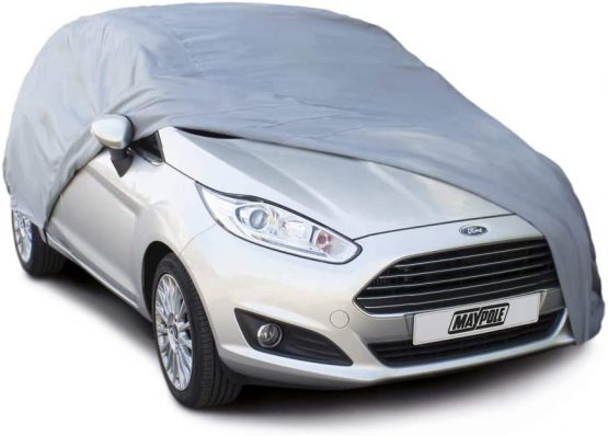 Maypole 9861 Breathable Full Car Cover, Grey, Medium