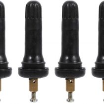 TPMS Valve Stem, 4Pcs Tyre Pressure Sensor Valve Stems Car Tyre Valve TPMS Tire Valve Stem Tyre Pressure Monitoring Sensor Valve Stem TPMS Sensor Valve Stem Snap In Type(4pcs)