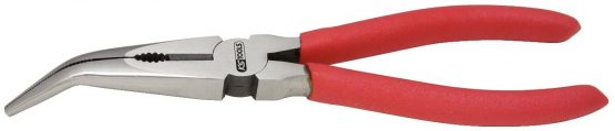 KS Tools 115.1319 Bent nose pliers, 200mm