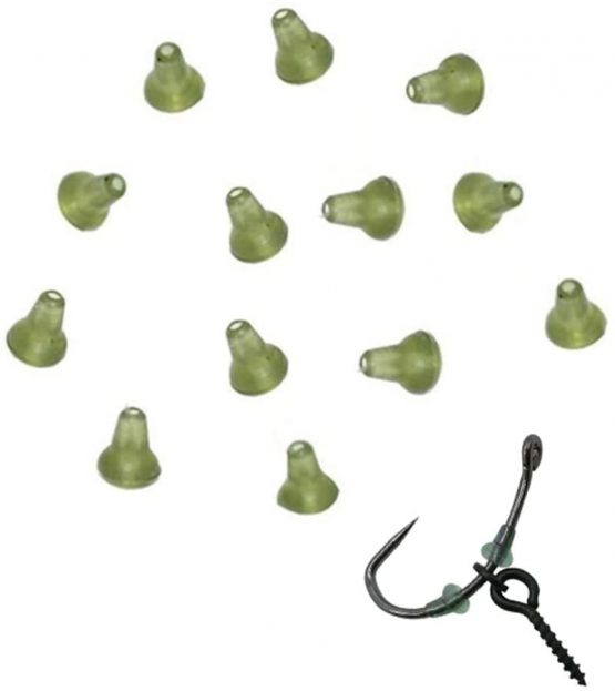 NEWSHOT Hook Stops Beads Carp Fishing Terminal Tackle for Pop Up Hair Chod Rigs Bait Screws(Pack of 30)