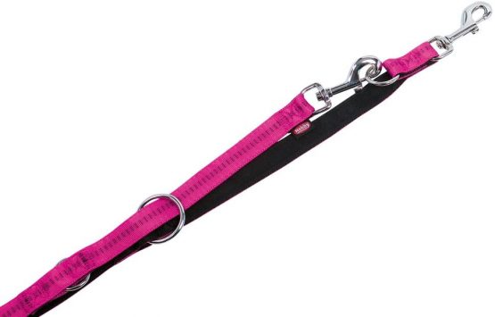 Nobby Soft Grip Dog Leash, 200 cm/10 mm, Purple/Black