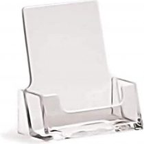 10 x Taymar Business Card Holders in Portrait Format Transparent