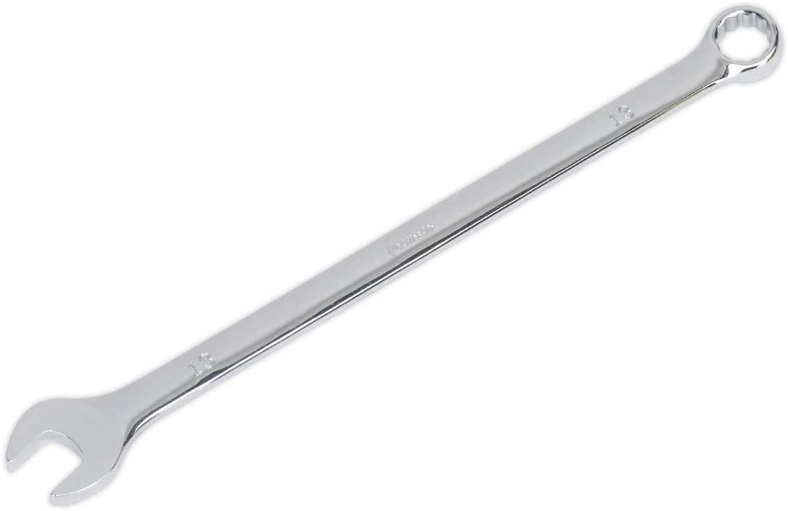 Sealey Ak631013 Combination Spanner Extra-Long 13Mm, White