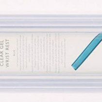 Q Connect KF20088 Clear Gel Wrist Rest - Blue