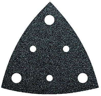 FEIN 63717116016 240 Grit Triangular Perforated Sanding Sheet, Multi-Colour, 240 Grit, 50-Pack