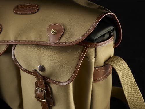 Billingham Hadley Large Camera Bag (Khaki Canvas / Tan Leather) - Image 2