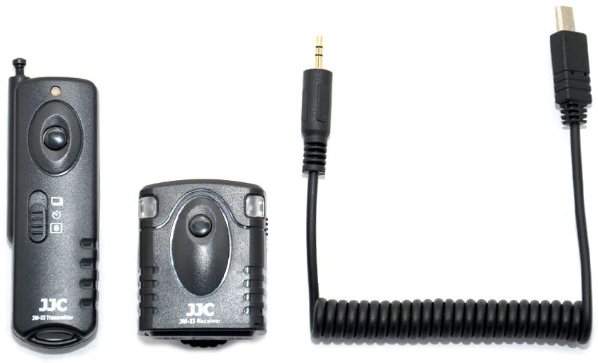 JJC JM-F2 Wireless Remote Control with Multi Interface for Sony Cameras, Black - Image 2