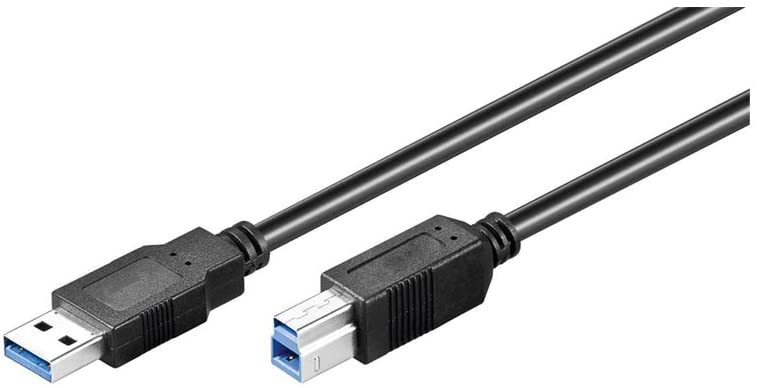 Goobay 95719 USB 3.0 Superspeed Cable, Black, 1m Length, 1 Meters