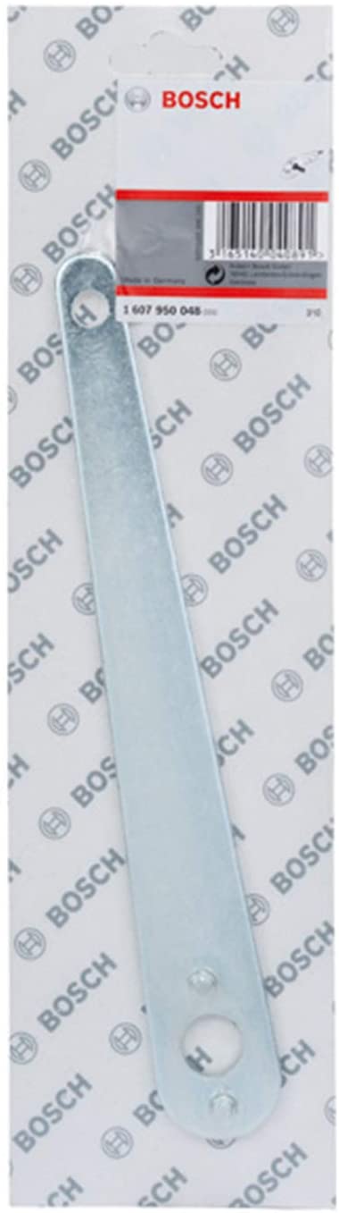 Bosch Two-hole Spanner Wrench (for Clamping Discs GGS 6, Accessories Angle Grinders), Silver - Image 2