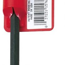 Bondhus 15758 3.5mm Ball End Tip Hex Key L-Wrench with ProGuard Finish, Tagged and Barcoded, Long Arm