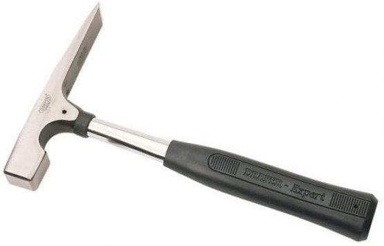 Draper 13964 Expert 560G Bricklayers Hammer with Tubular Steel Shaft, 28cm x 18cm x 3cm