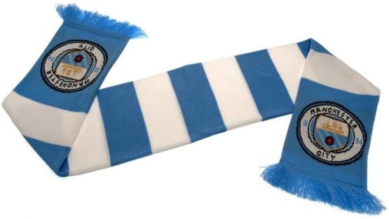 FC Manchester City 0660 Scarf, Children, Multi-Colour, One Size - Image 4
