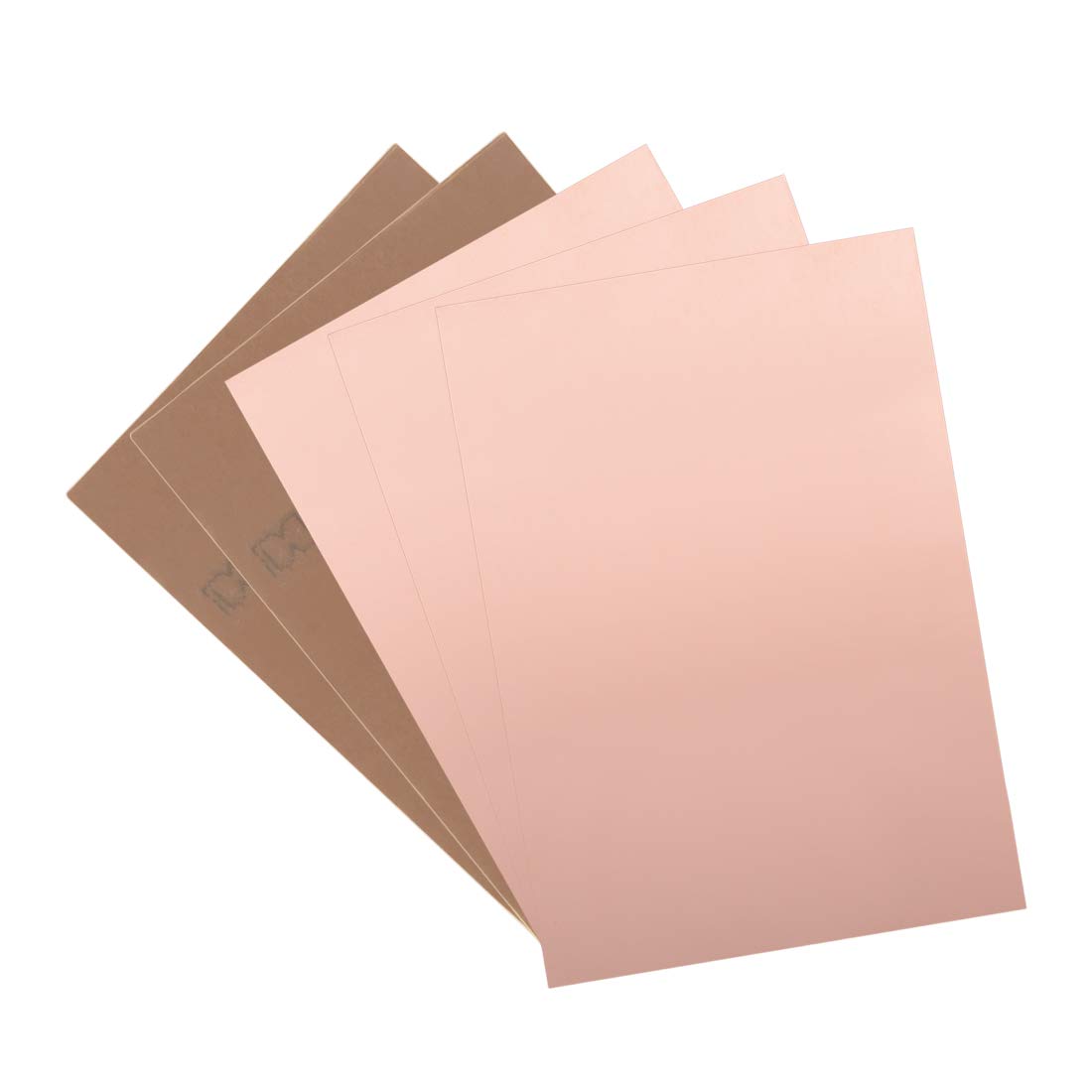 sourcing map Single-Sided Copper Clad Laminate PCB Circuit Board, 100x70mm 3.94x2.76 inch
