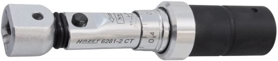 Hazet 6280-1CT 2 - 10 N m 9 x 12 mm Torque Wrench - Black/Silver