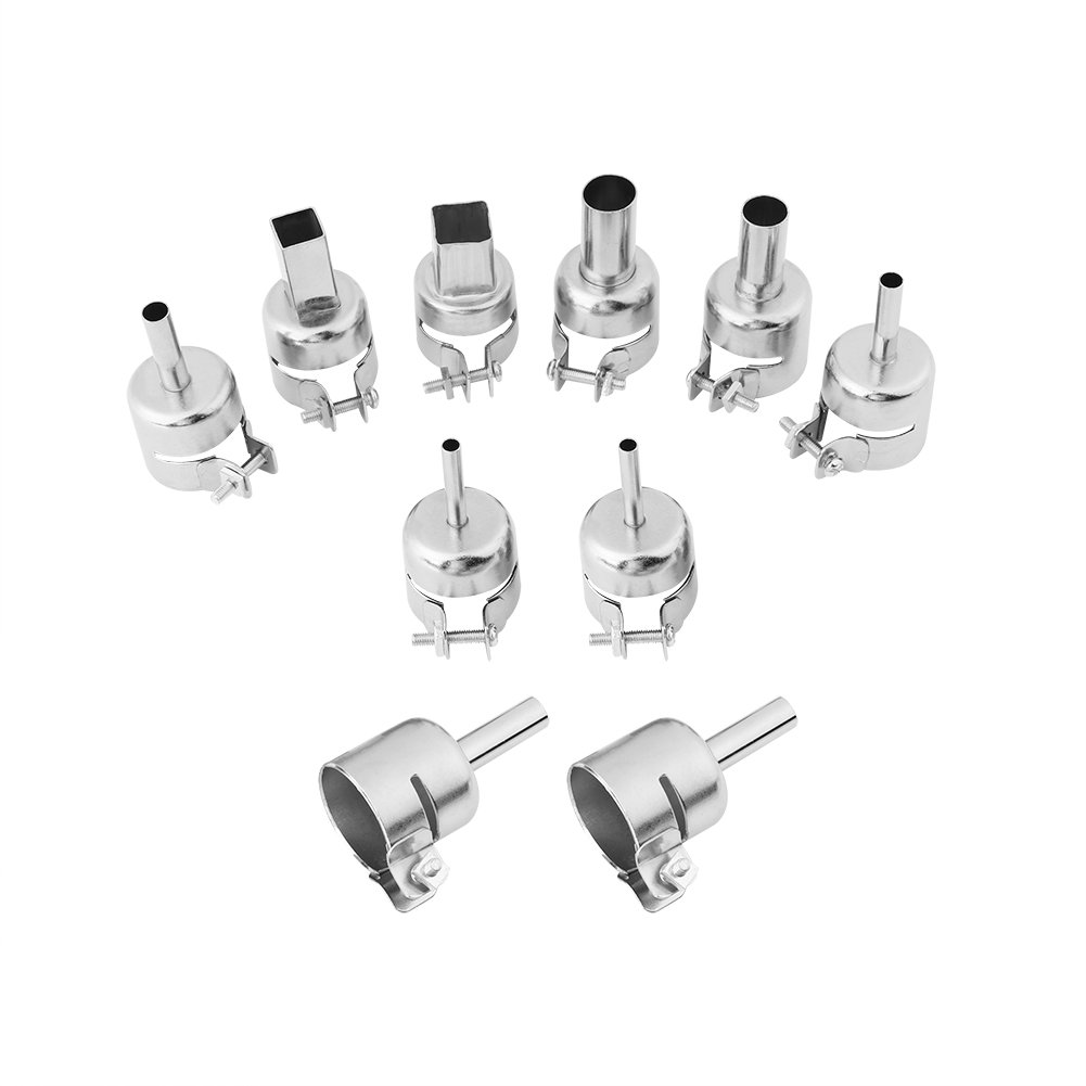 Heat Gun Nozzle Tools TOPINCN Welding Nozzles for Hot Air Soldering Station Repair Tools - 10Pcs/Set - Image 3