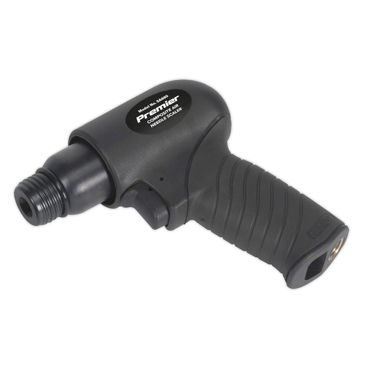 Sealey Sa660 Air Needle Scaler Composite Pistol Type, Black, 38mm - Image 2