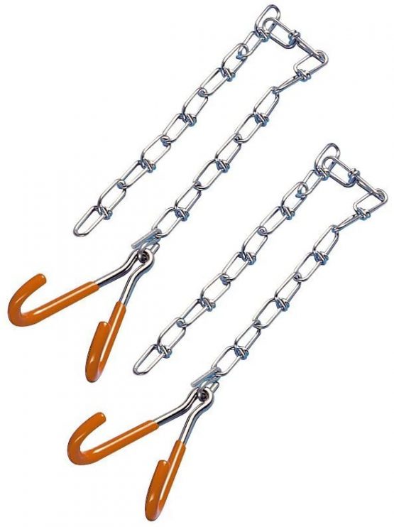 IceToolz Unisex Adult P661 Spider Storage Chains Set - Chrome