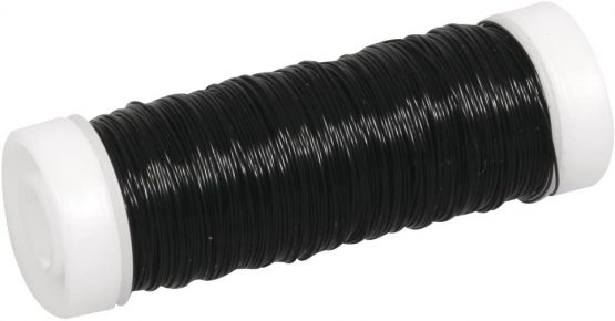 RAYHER 2405501 Jewellery HÃ ¤ Keldraht 0.30 mm Ã ¸, Spule 50 m, Black