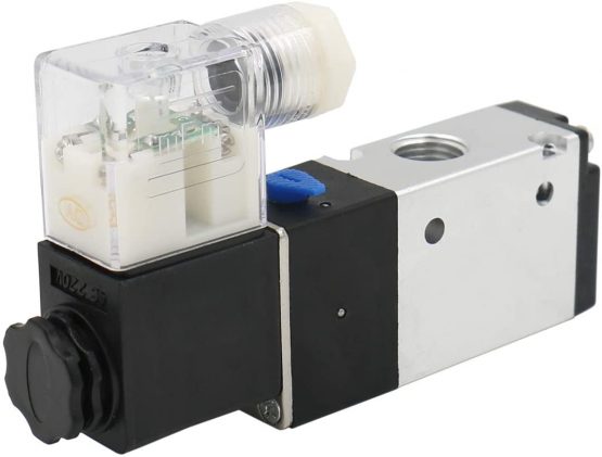 Heschen Electrical Pneumatic Solenoid Valve 3V210-08 24VDC 4.8W PT1/4 3/2 Way CE - Image 2