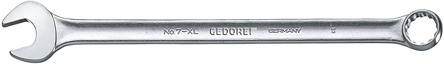 GEDORE Combination spanner, AF 41 mm, Extra long, 15° angled, Bi-hex, UD profile, Spanner, 600 mm, 7 XL 41
