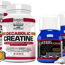 2 Month Anabolic Muscle Stack: Testo Extreme Anabolic & 10 Blend Decabolic Creatine