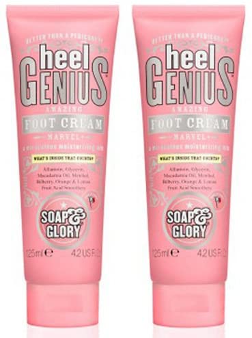 Soap and Glory Heel Genius Moisturising Heel Cream 125ml, 250 ml (Pack of 1)