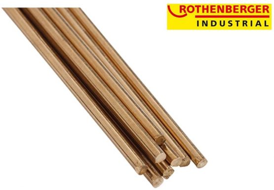 Rothenberger Industrial Messing-Schweiß- und Hartlötstäbe, ROLOT 603, 8 Stück, Ø 1,5mm; Länge: 333mm