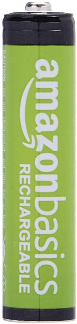 Amazon Basics 12-Pack Rechargeable AAA NiMH Performance Batteries, 800 mAh, 1.2V, Recharge up to 1000x Times, Pre-Charged - Image 2