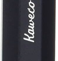 Kaweco AL Sport Black Gel/Ballpoint Pen Including 0.7 mm Rollerball Pen Refill for Left-Handers and Right-Handers in Classic Design with Ceramic Ball I Gel Roller 13.5 cm