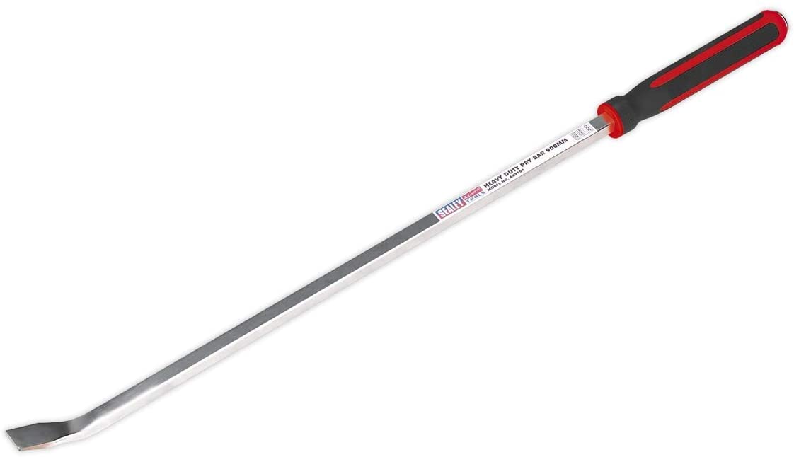 Sealey Ak9104 Prybar 900Mm 25, Silver