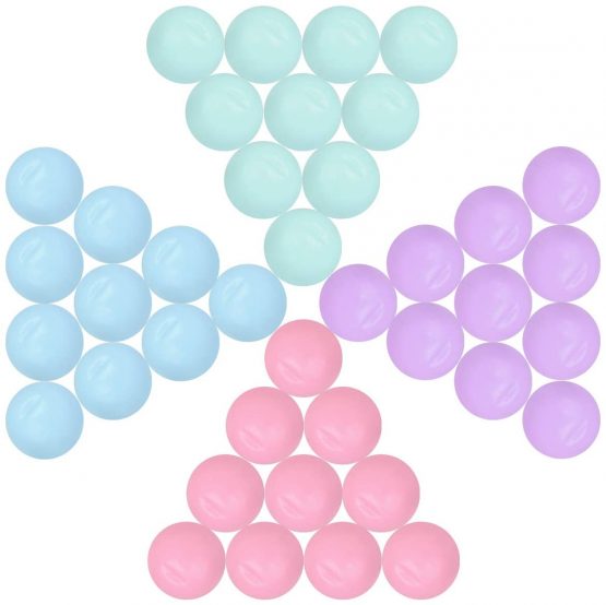 Hotgod 40Pcs Game Replacement Marbles Balls Compatible with Hungry Hungry Hippos - Image 3