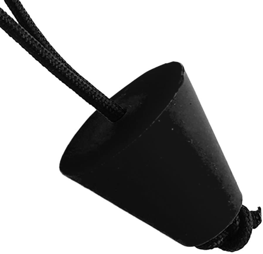 Yundxi Kayak Scupper Plug Kit Canoe Drain Holes Stopper Bung Fit all holes between 3/4" to 1.5", Black - Image 4