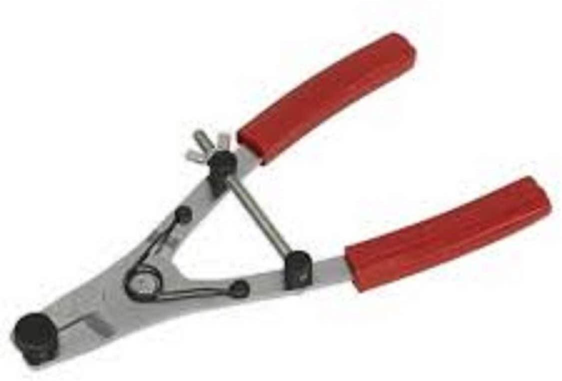 Sealey Vs1806 Motorcycle Brake Piston Removal Pliers, White, 24mm x 111mm x 244mm