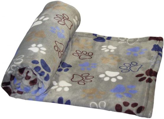 Nobby Classic LISSI 60880 Dog Blanket L x W 75 x 100 cm Light Grey - Image 2