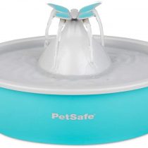 PetSafe Drinkwell Butterfly Pet Fountain - 1.5 Litre Capacity Fresh Filtered Water Dispensers for Cats and Dogs - Adjustable Flow - Filters Included