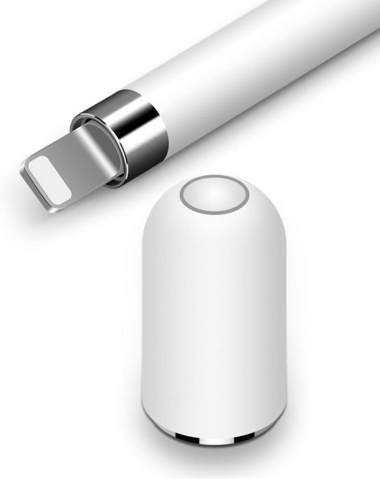 ACOCOBUY Compatible with Apple Pencil Cap Replacement Cap for Apple Pencil 1st Generation iPencil Cap with Magnetic for iPad Pro 12.9 Inch 10.5 Inch 9.7 Inch Apple Pencil - Ivory white