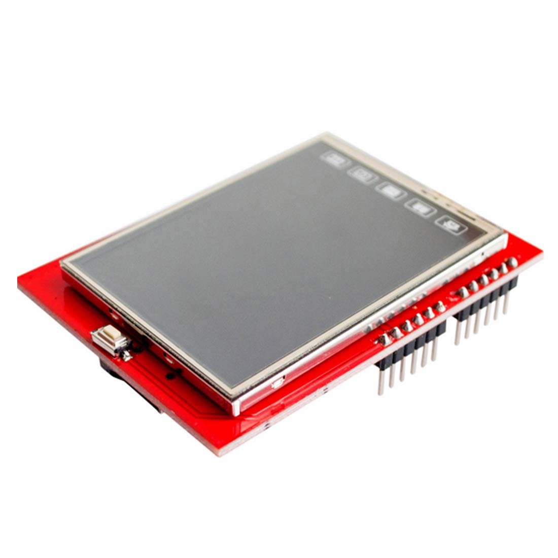 Hailege 2.4" ILI9341 240X320 TFT LCD Display with Touch Panel LCD for UNO, White - Image 3