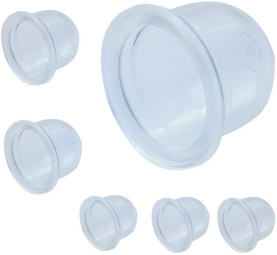 Hoypeyfiy Primer Bulb Petrol Fuel Primer Bulb Carburetor Oil Cup 6 Pack fits for Mower Blower Strimmer Cutter Hedge Trimmer Chainsaw (19mm &22mm)