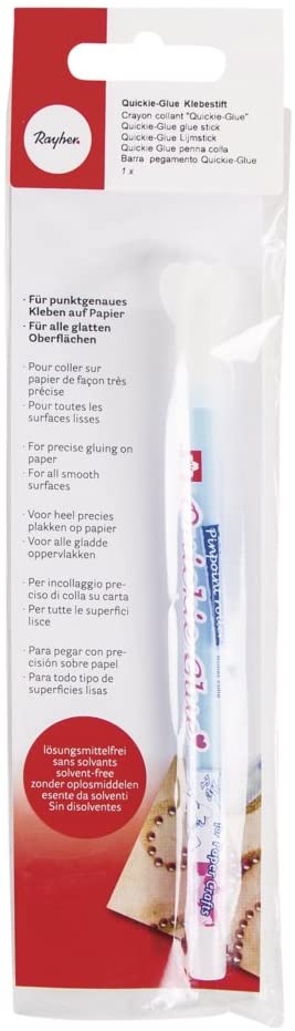 RAYHER 3329100 Quickie Glue glue stick pack 1 Piece, Transparent - Image 2