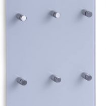 Zeller Key Holder, Silver, 15 x 6 x 40 cm
