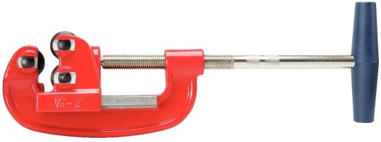 KS Tools 110.1000 Steel pipe cutter, 1/8"-2"