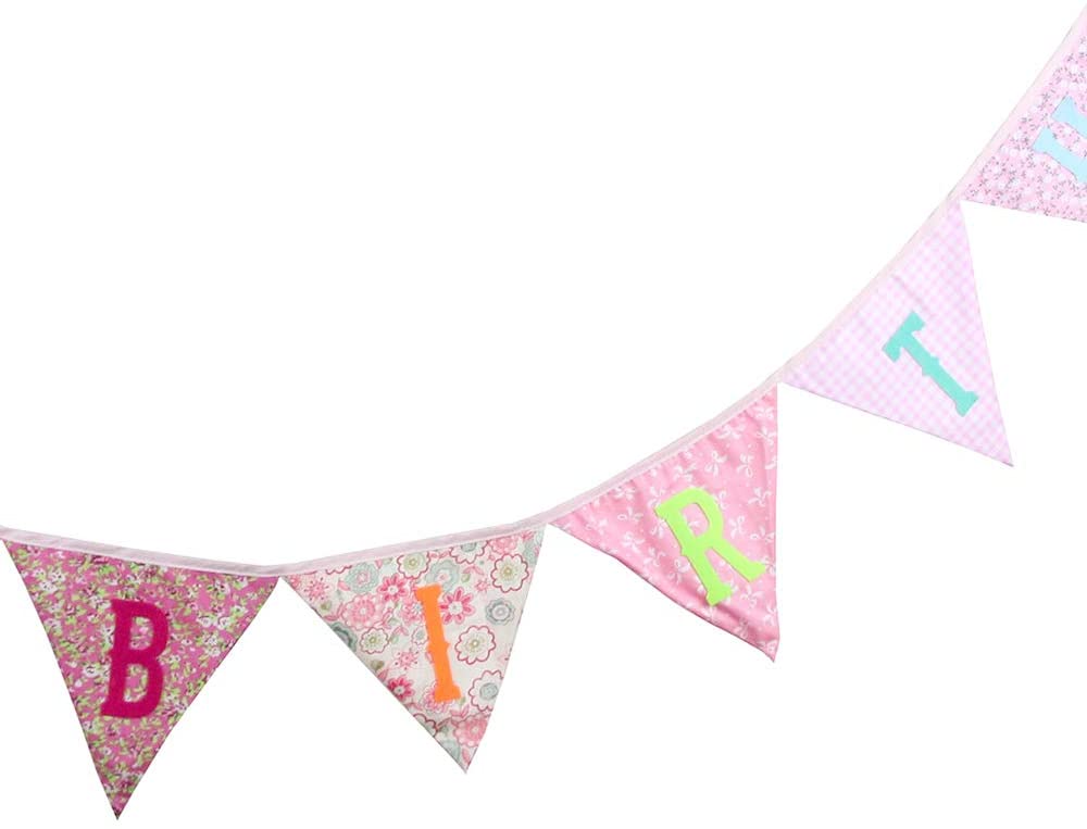 G2PLUS Happy Birthday Fabric Banner - Image 3