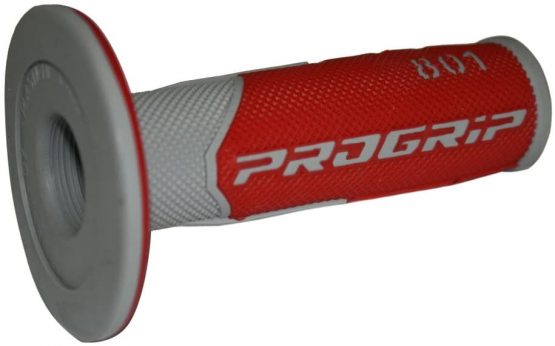 Progrip Motocross 801 PA080100GRRO Handlebar Grips Red/Grey