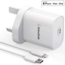 GlobaLink iPhone Fast Charger with 2M USB C to Lightning Cable, MFi 20W USB C Wall Charger, PD3.0 Fast Charging Adapter & Quick Charge Cord for iPhone 13 12 12Pro 12 mini SE 11 Pro SE2020 11 Pro Xs