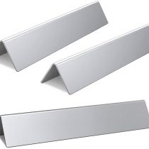 LOKHING 7635 Flavorizer Bars Replacement for Weber Spirit E210 Grill Parts, for Spirit 200/210 Parts, Spirit E210 S210 Flavorizer, with Front-Control, Set of 3 Stainless Steel Flavor Bars