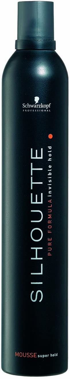 Schwarzkopf Silhouette Super Hold Mousse 200ml, White, 200 ml (Pack of 1)