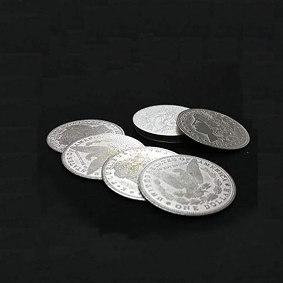 Enjoyer Palming Coins Super Thin (Half Dollar Version) Magic Tricks Coin Magic Props Close Up Accessories Gimmick,10 Pcs/Lot - Image 2